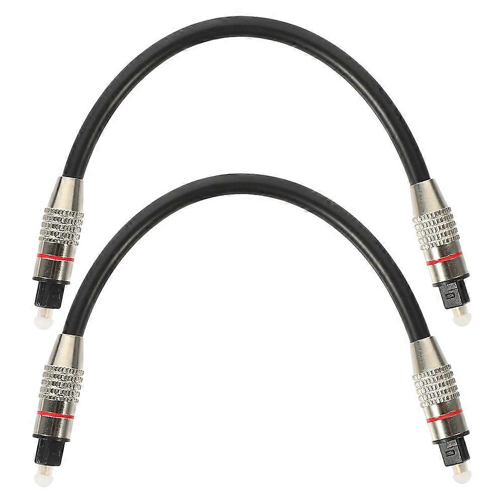 2Pcs Digital Audio Cable Audio Cord Digital Audio Cable Fiber Audio Cable Professional Optical Cable