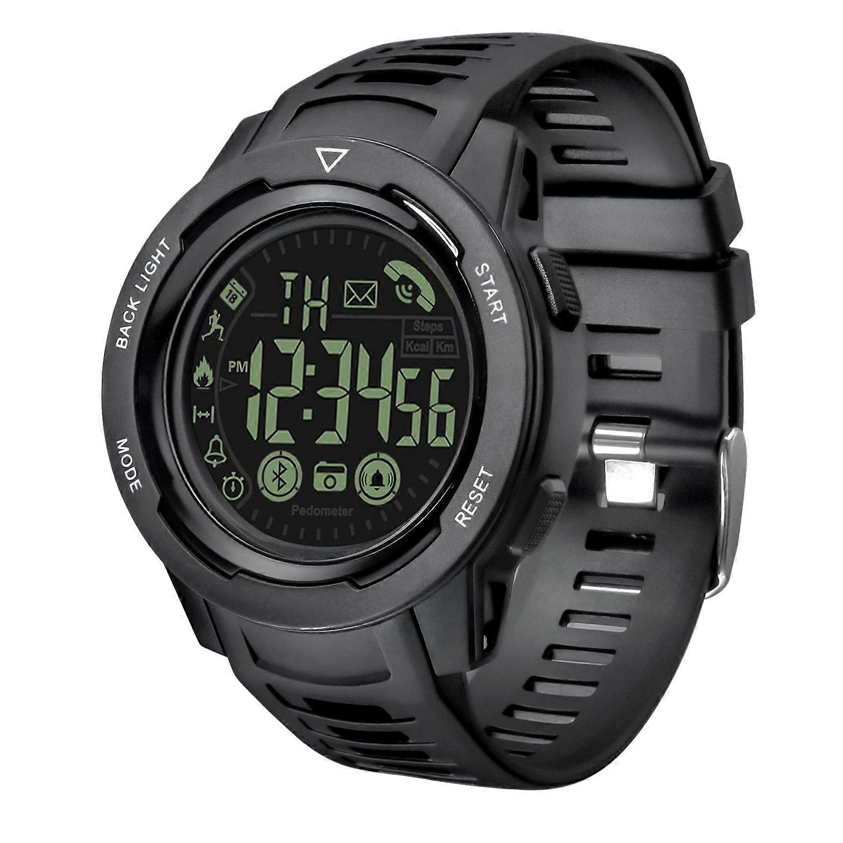 PR3 Electronic Wrist Watch Outdoor Waterproof Running Chronograph Alarm Clock Multi-Function Smart