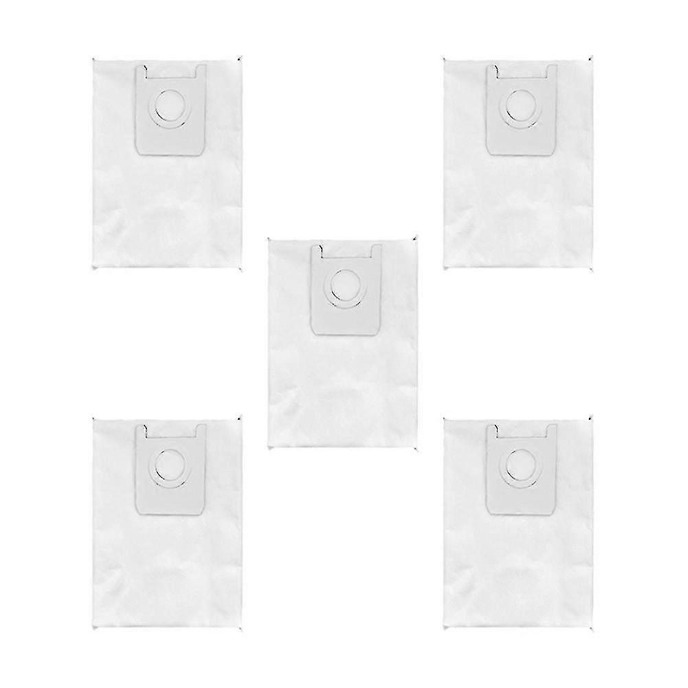 5 Pcs Suitable For Roidmi Eva Sdj06rm Robot Vacuum Cleaner Dust Bag