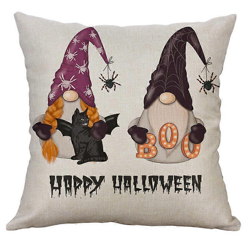 ハロウィーンノームトリックオアトリートカボチャスロー枕カバーホームデコレーションデザイン875jpjcjh