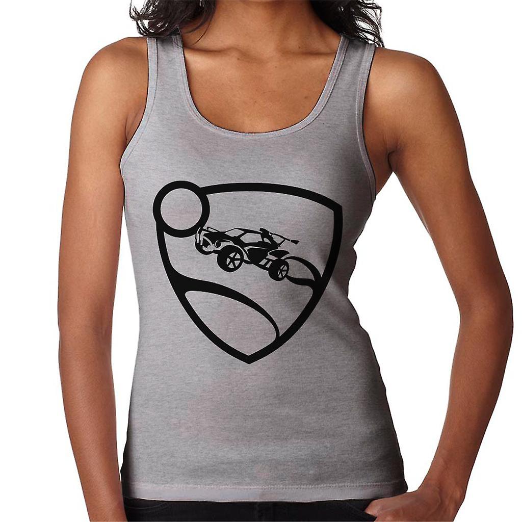 Rocket League svart logo dame vest