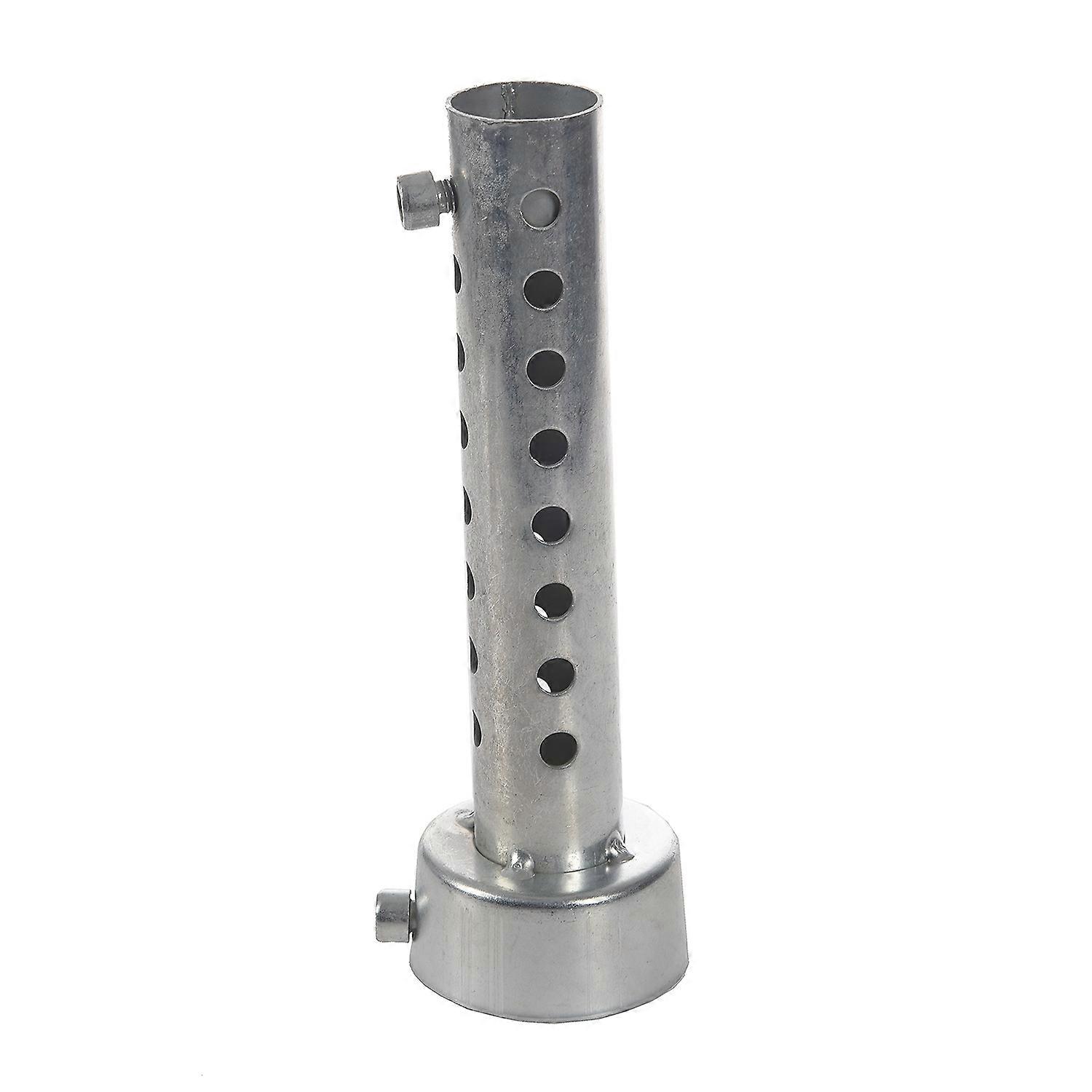 Silver Motorcycle Exhaust Can Muffler Insert Baffle DB Killer 45mm x 140mm