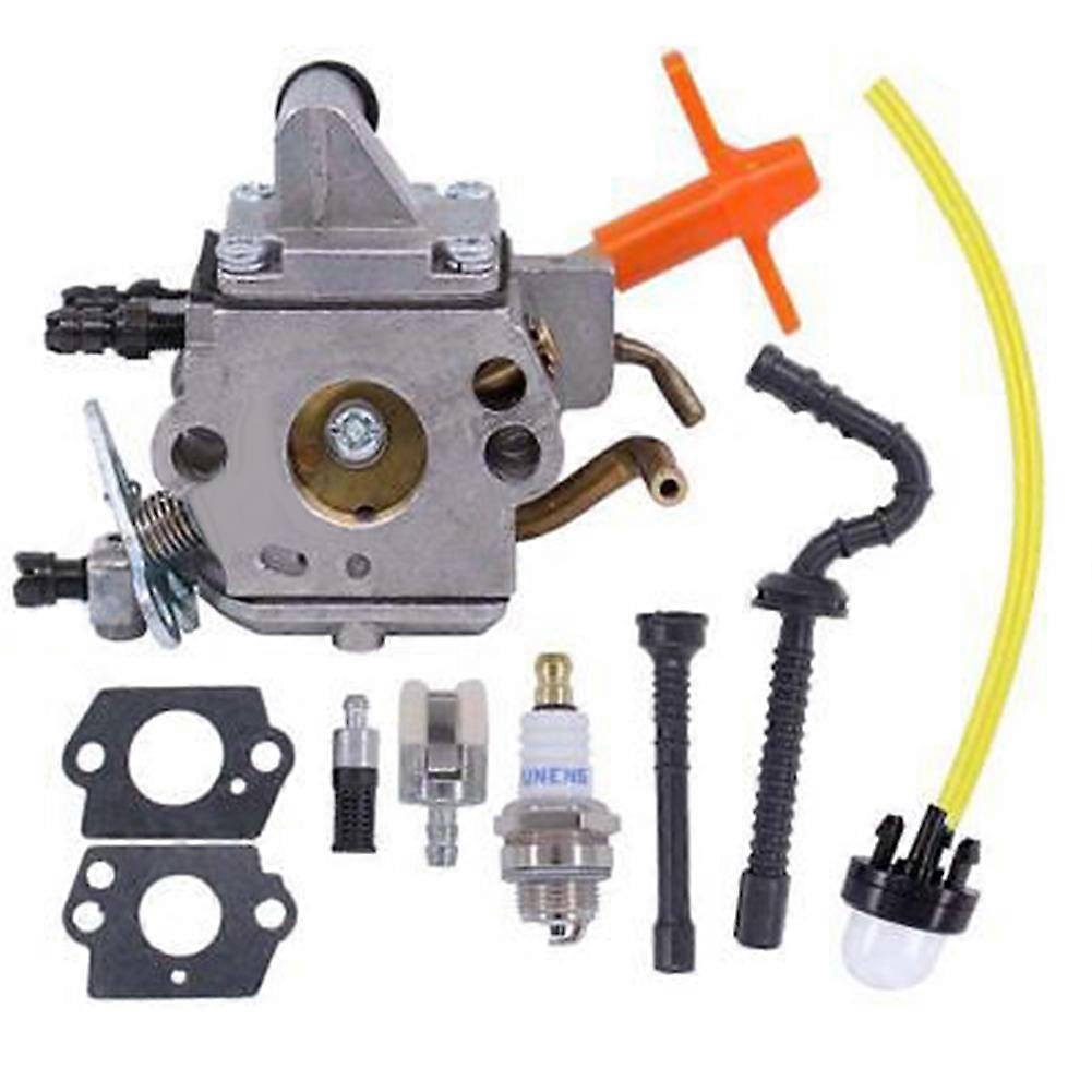 Carburetor Gasket Kit For Stihl MS192 MS192T MS192TC Chainsaw For Zama C1Q-S258 1137-120-0650 Replacement Garden Power Tools