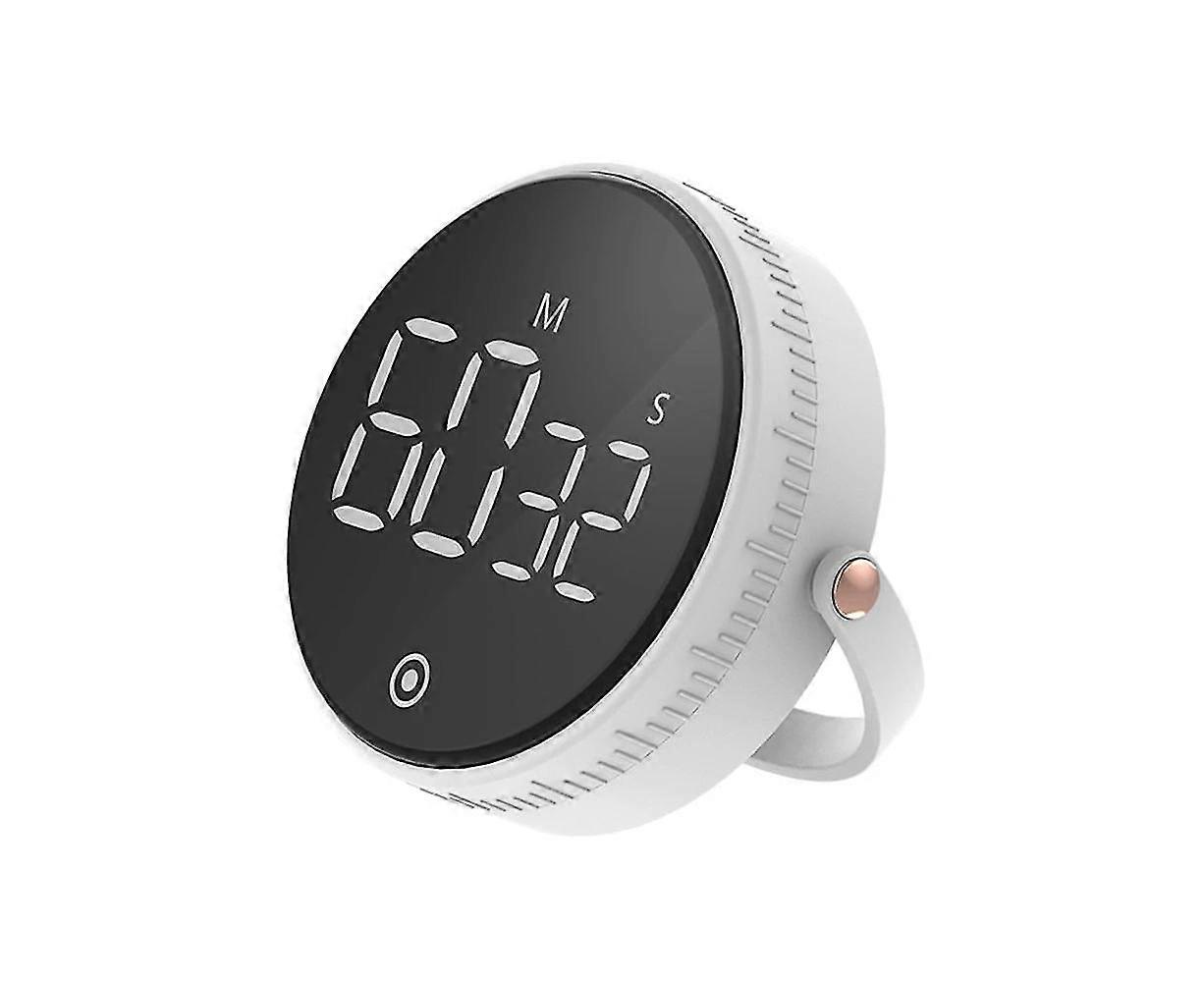 Digital Kitchen Timers Large LED Display Classroom Magnetic Countdown Timer-White  PK