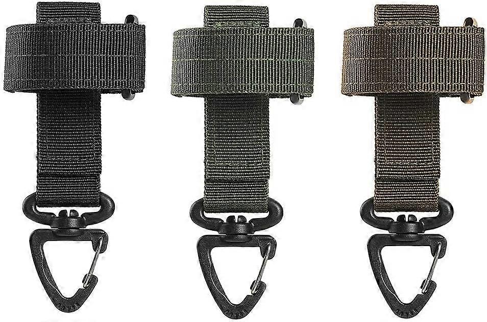 Outdoor Multipurpose Tactical Gloves, Climbing Rope, Storage Loop, Adjustable Glove Hook, Hanging Molle Loop for Woker and Hiker,2024 Ping