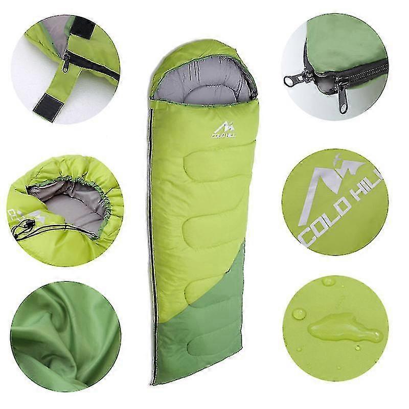 الشتاء واحد كيس النوم دافئ خفيف الوزن في الهواء الطلق التخييم حقيبة النوم الكبار القطن أكياس النوم