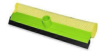 Multi-purpose Window Cleaning Squeegee Wiper Dual Side Blade Rubber & Sponge With Long Handle-squeegee H