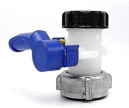 Nd40 Zawór motylkowy Ibc Zbiornik wodny z aluminium 62mm