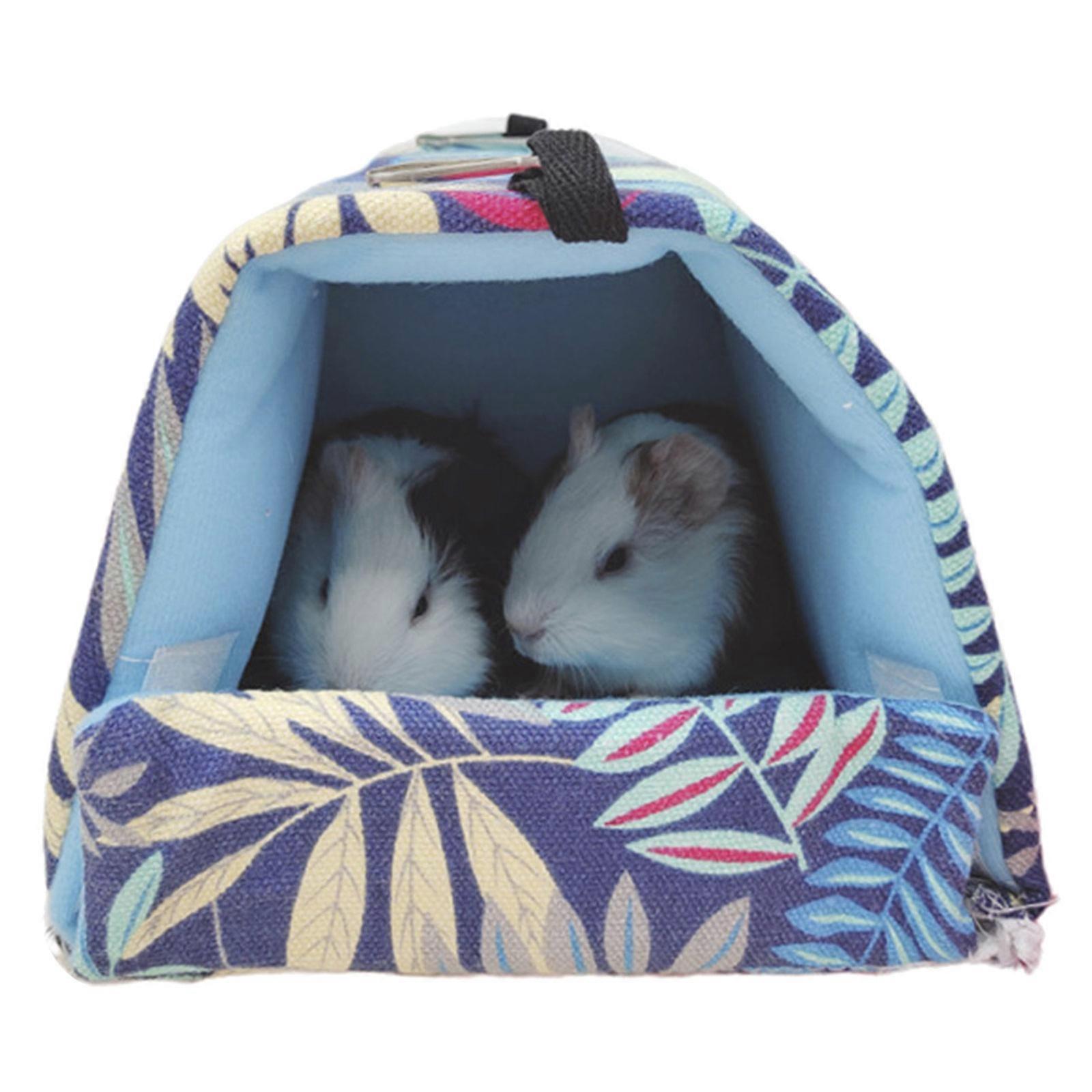 Chinchilla Warm Bed Hammock House for Sugar Glider Squirrel Easy to Clean