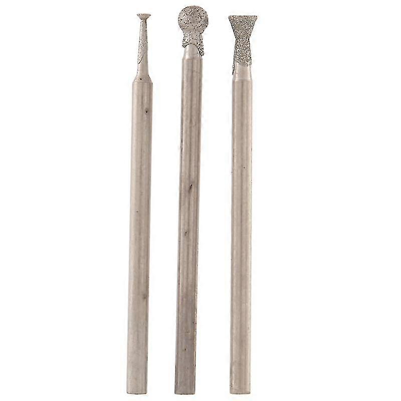 80pcs/set 2.35mm Grinding Bits Polishing Emery Diamond Bits Peeling Polishing Bits Grinding Point