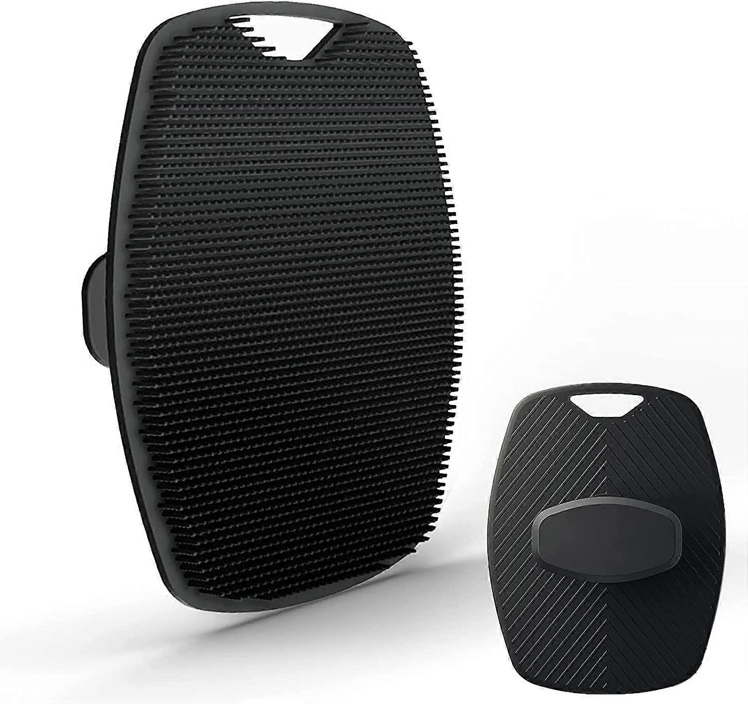 Body scrubber scrubber black silicone scrub brush black