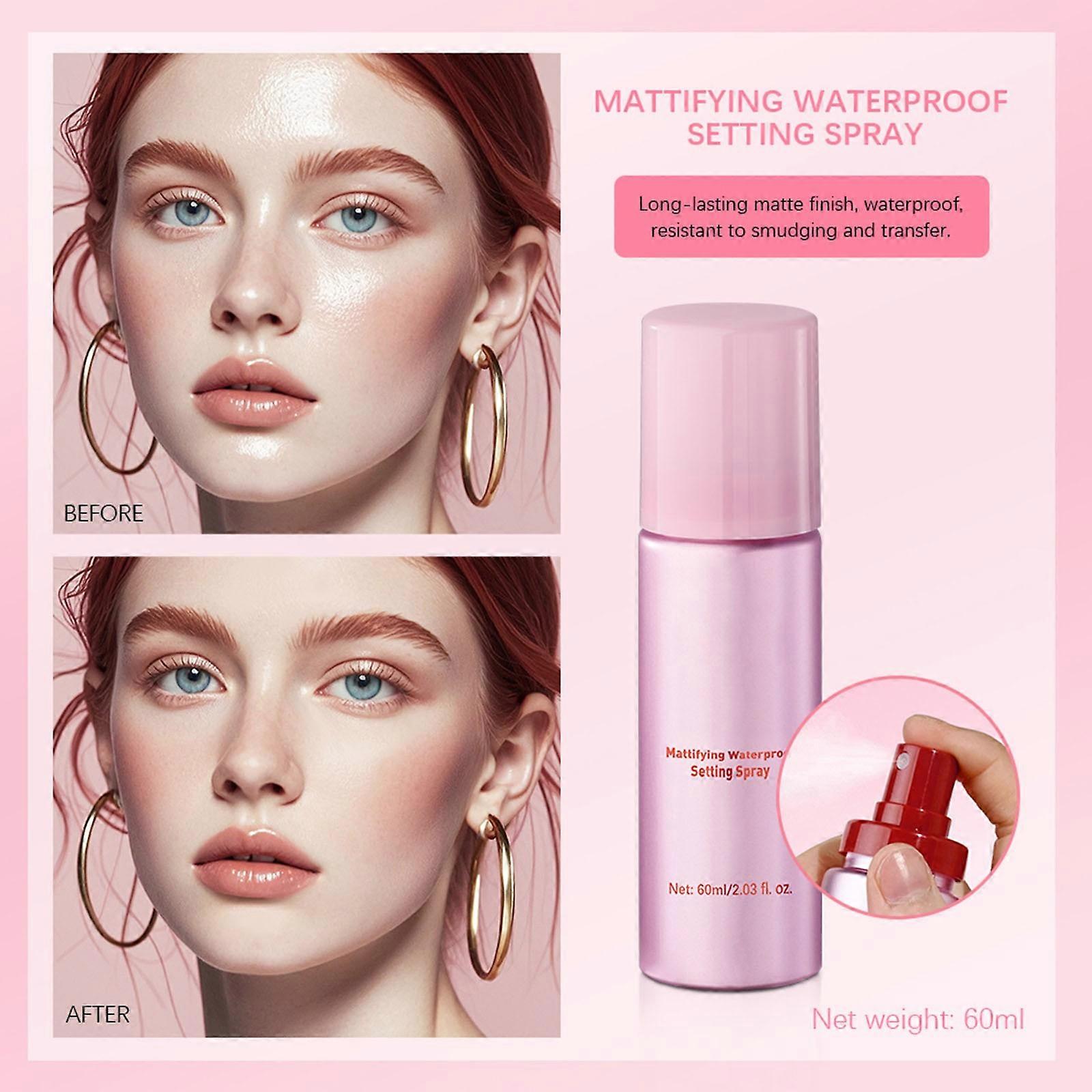 Set Up Spray Lasting Matte Makeup Effect Waterproofing And Not Easy To Smudged Foging Set Up Spray 60ml Flye3331