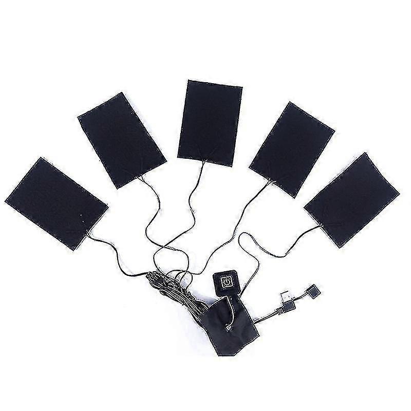 Usb Clothes Heating Pad With Usb Socket, Electric Heating Sheet For Vest Jacket