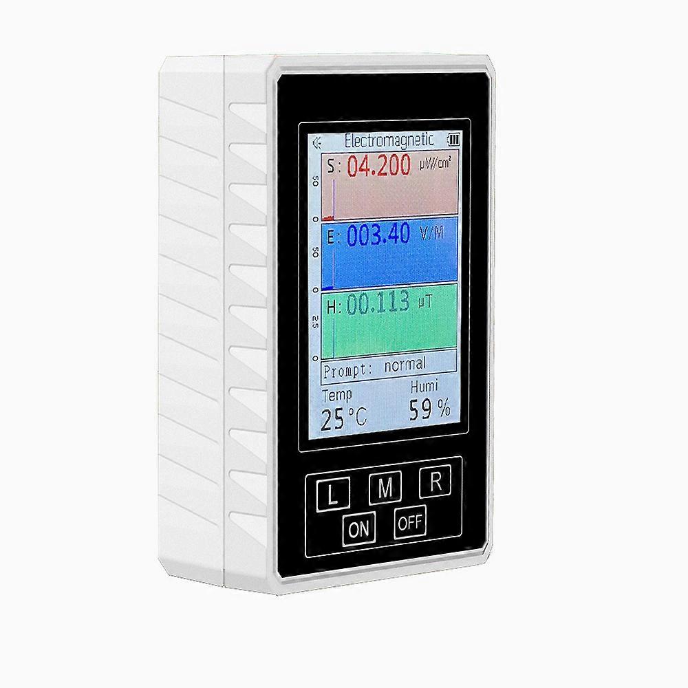 XR2 PRO Digital LCD EMF Meter Electromagnetic Field EMF Detector Handheld Electromagnetic Field Radiation Gauge with Sound Alarm