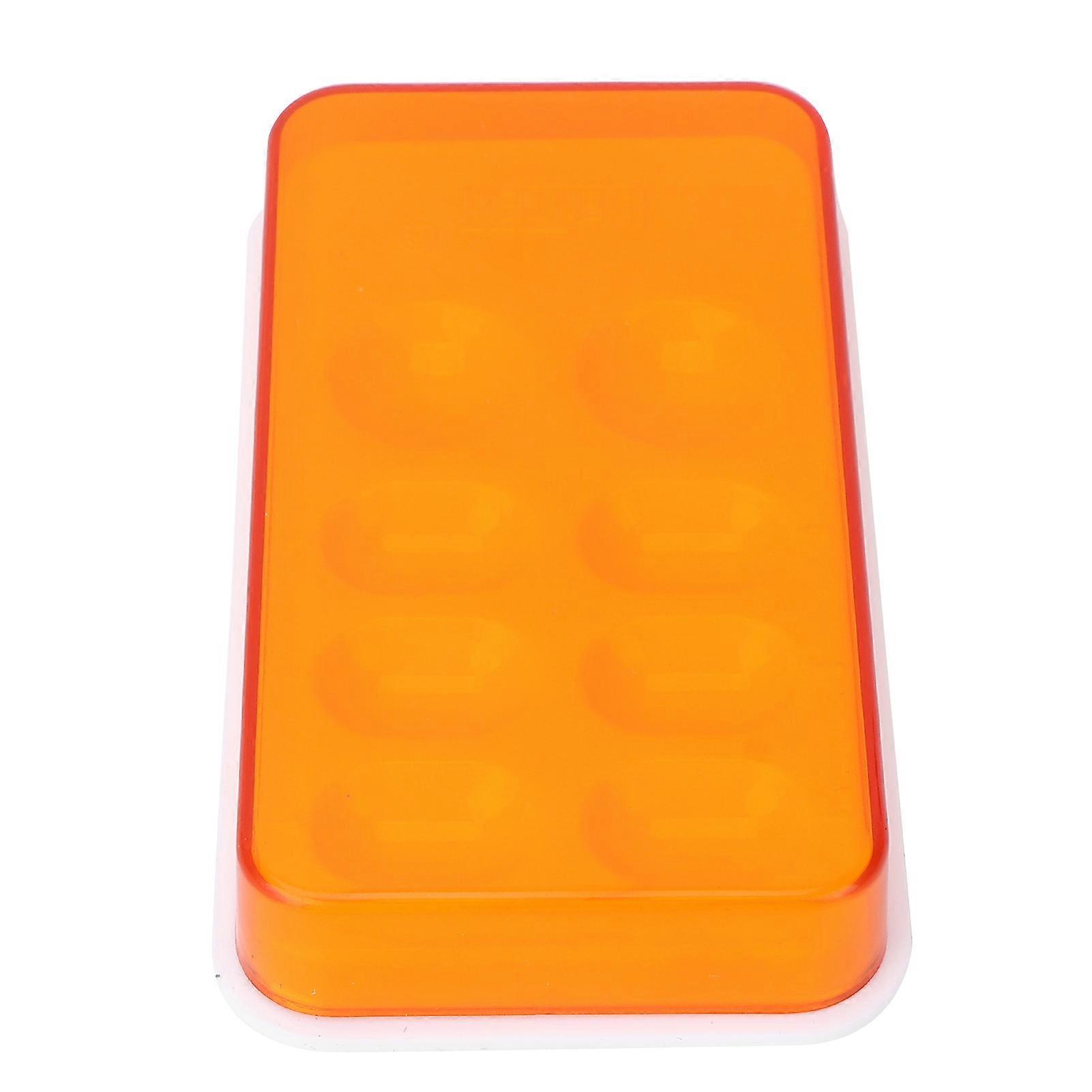 Dental Lab Plastic Palette High Temperature Resistance 8 Slot Ceramic Palette with Cover