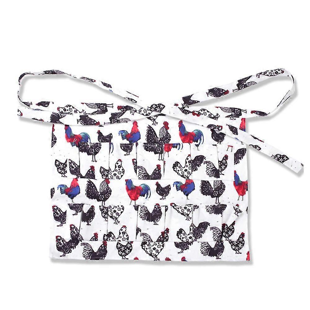 Egg Collection Apron Multi Pockets Egg Shatter Resistant Apron