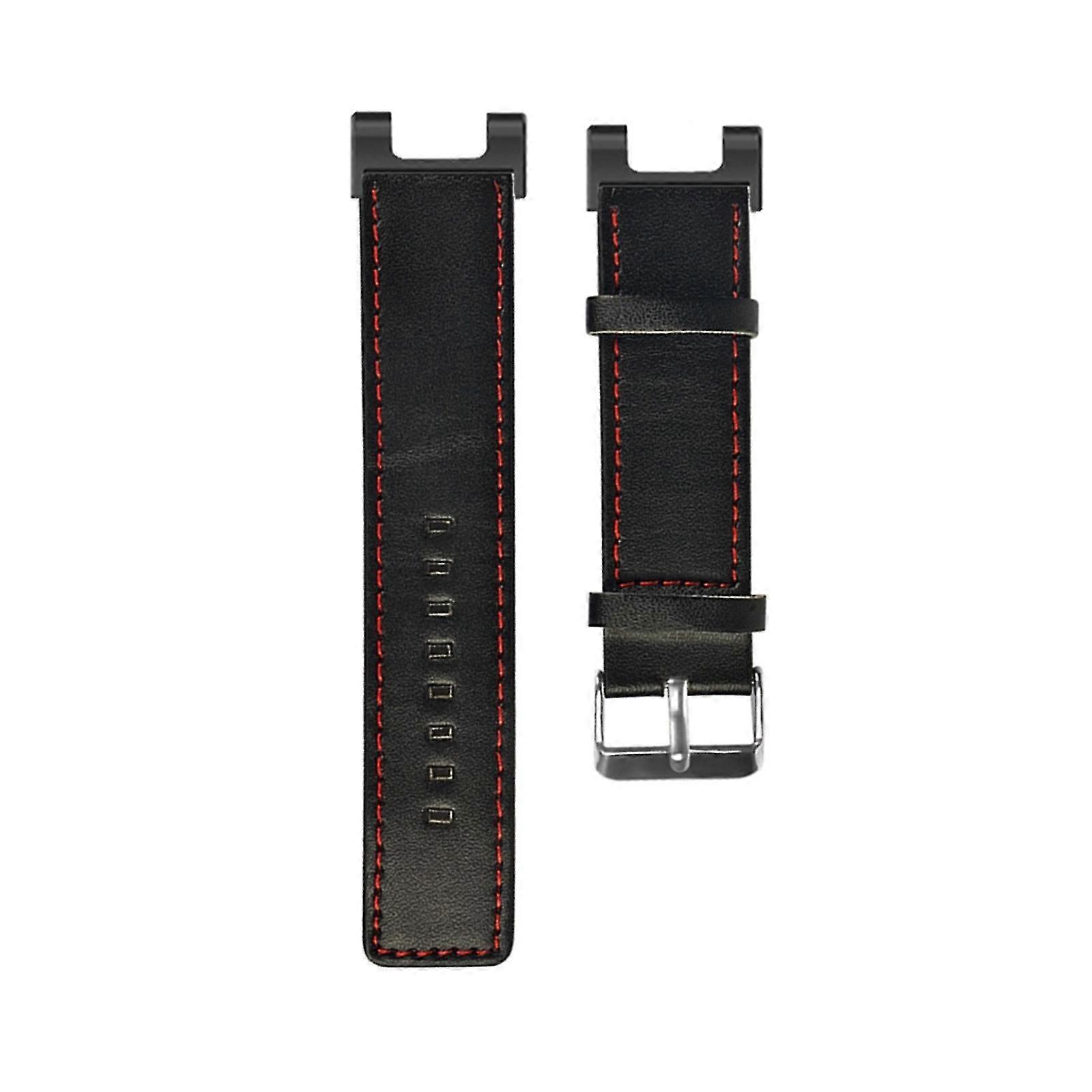 For Amazfit T-rex, Leather Wrist/watch Strap With Tool, Comfortable