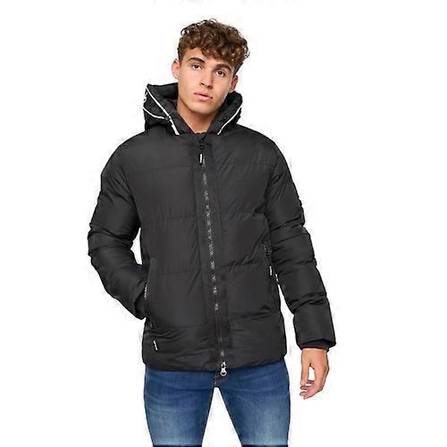Crosshatch Mens Sandbox Hooded Jacket