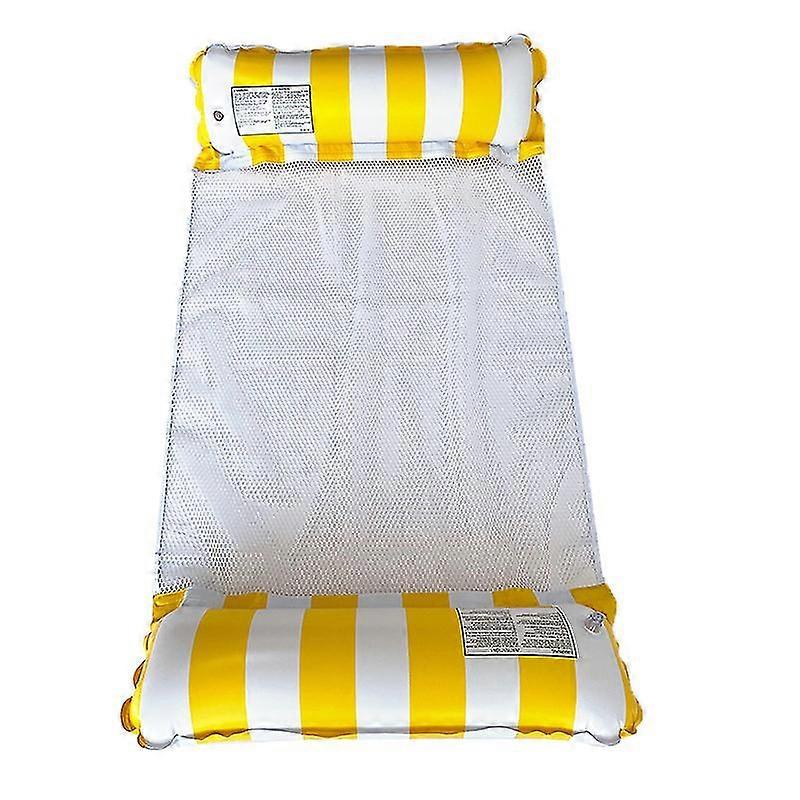 Inflatable Lounger Pool Floaties Hammock 4 In 1 With Air Pump Pool Float