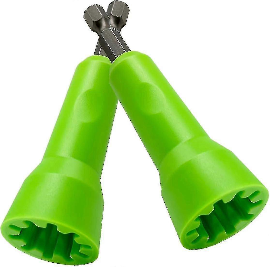 Wire Nut Twister,ideal Electric Wire Nut Twister For Drill -2 Pcs Wire Twisting Tool 1/4" Chuck Improve Efficiency A 2-26