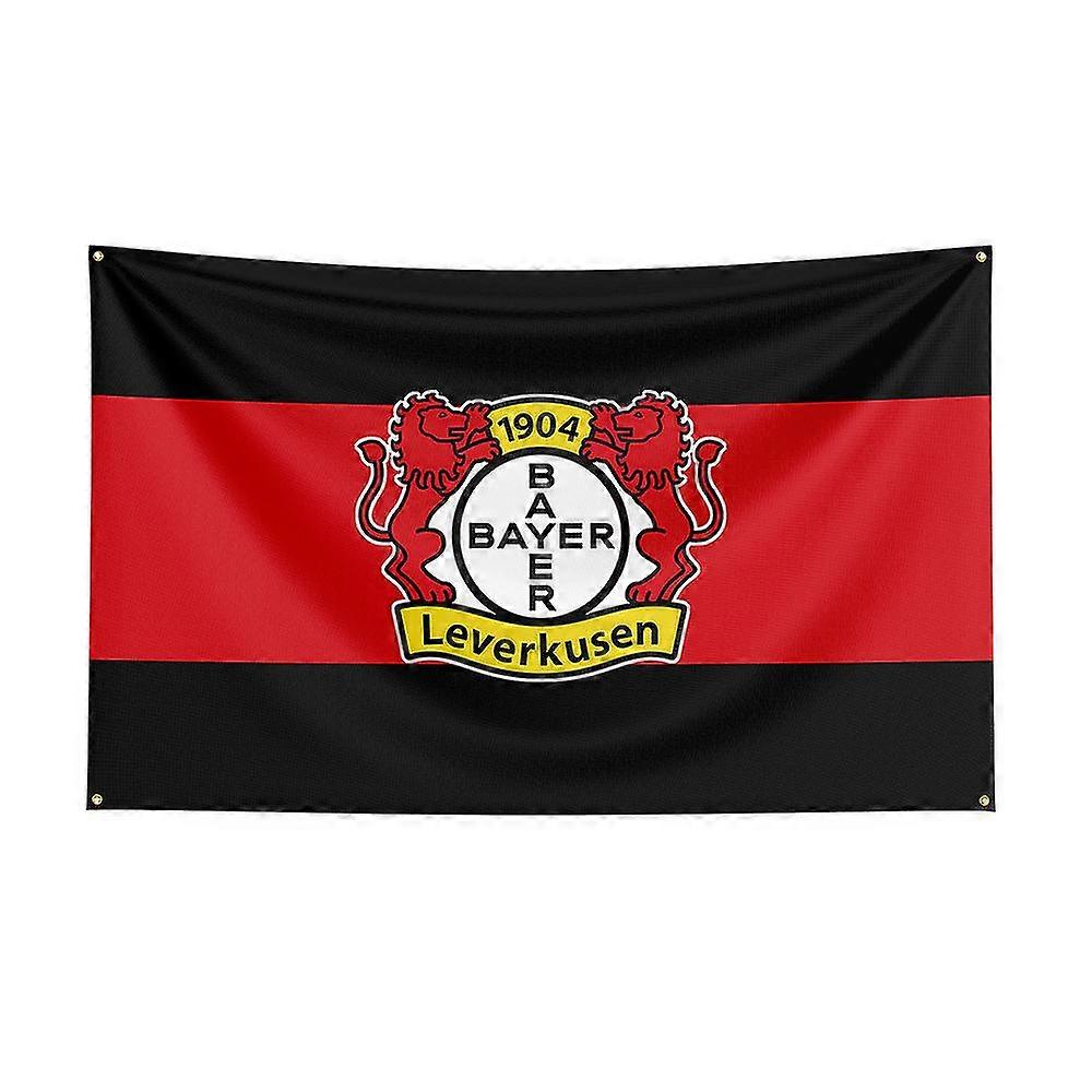 Γεννημένος όμορφο 3x5 Bayer 04 τυπωμένο αθλητικό αθλητικό πανό σημαιών σημαιών του Λεβερκούζεν για τη διακόσμηση