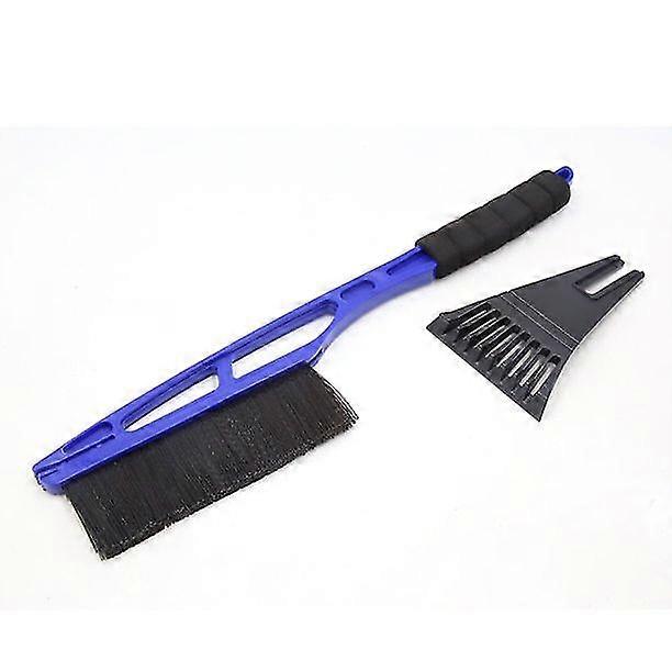 Blue Handle Auto Okno Zimné snehové kefy Ice Scraper Čistič