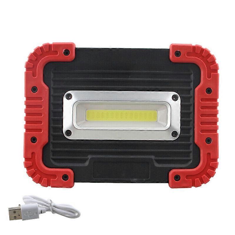 30W COB Work Light Inspection Lamp Spotlight Flood Torch USB Rechargeable 2500LM