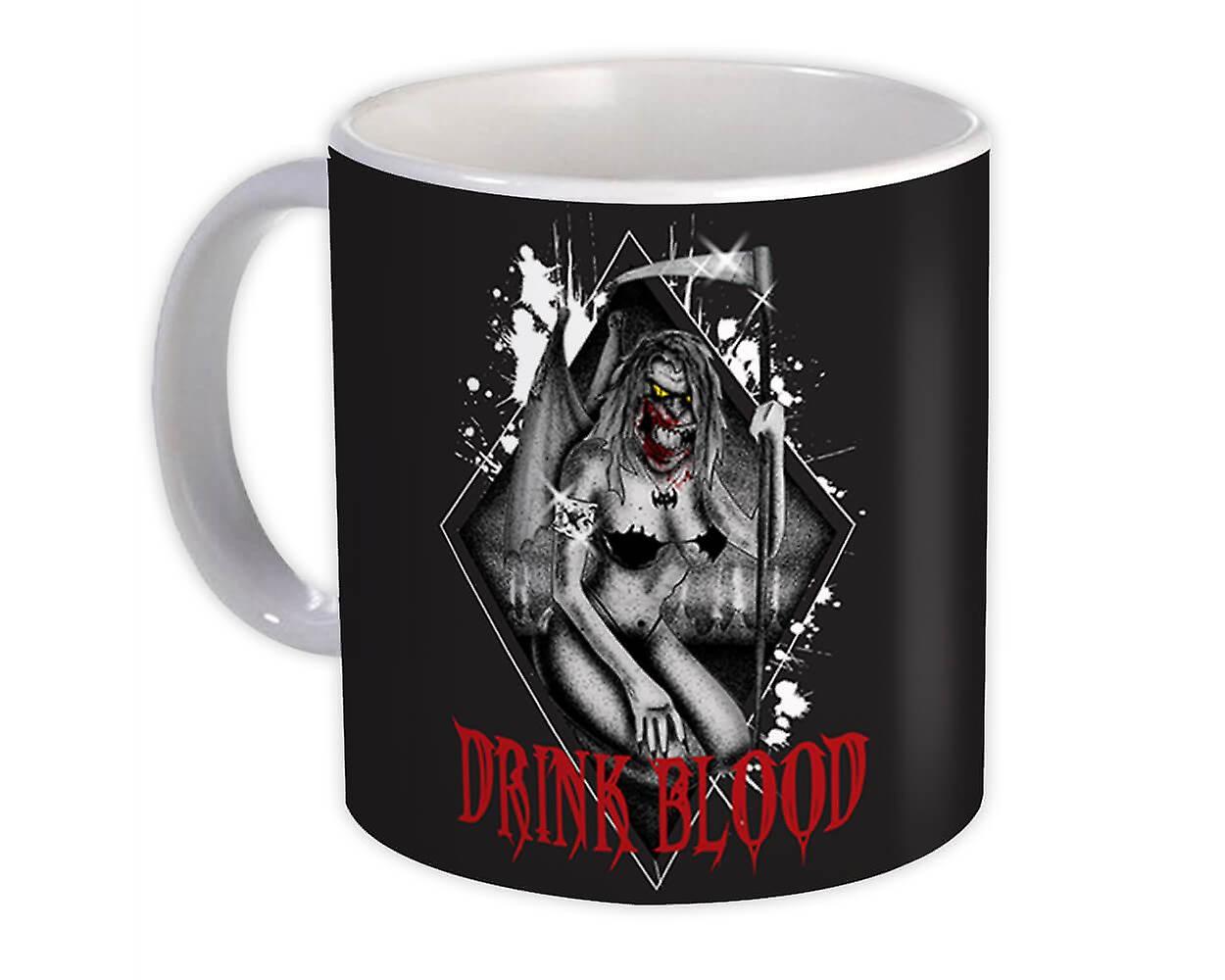 Gift Mug: Drink Blood Vampire Death Dreadful