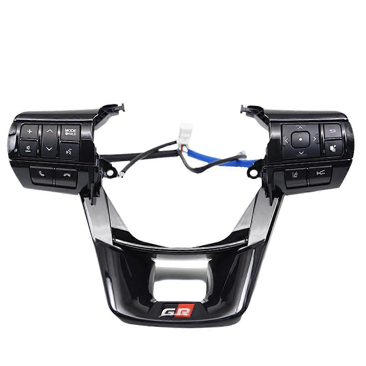 Car Multifunctional Steering Wheel Button Volume Control Switch 84250-0E120 for Fortuner 2015-2020 ,B