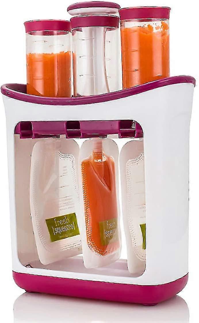 Squeeze Station, Squeeze Maker Including Storage Bags
