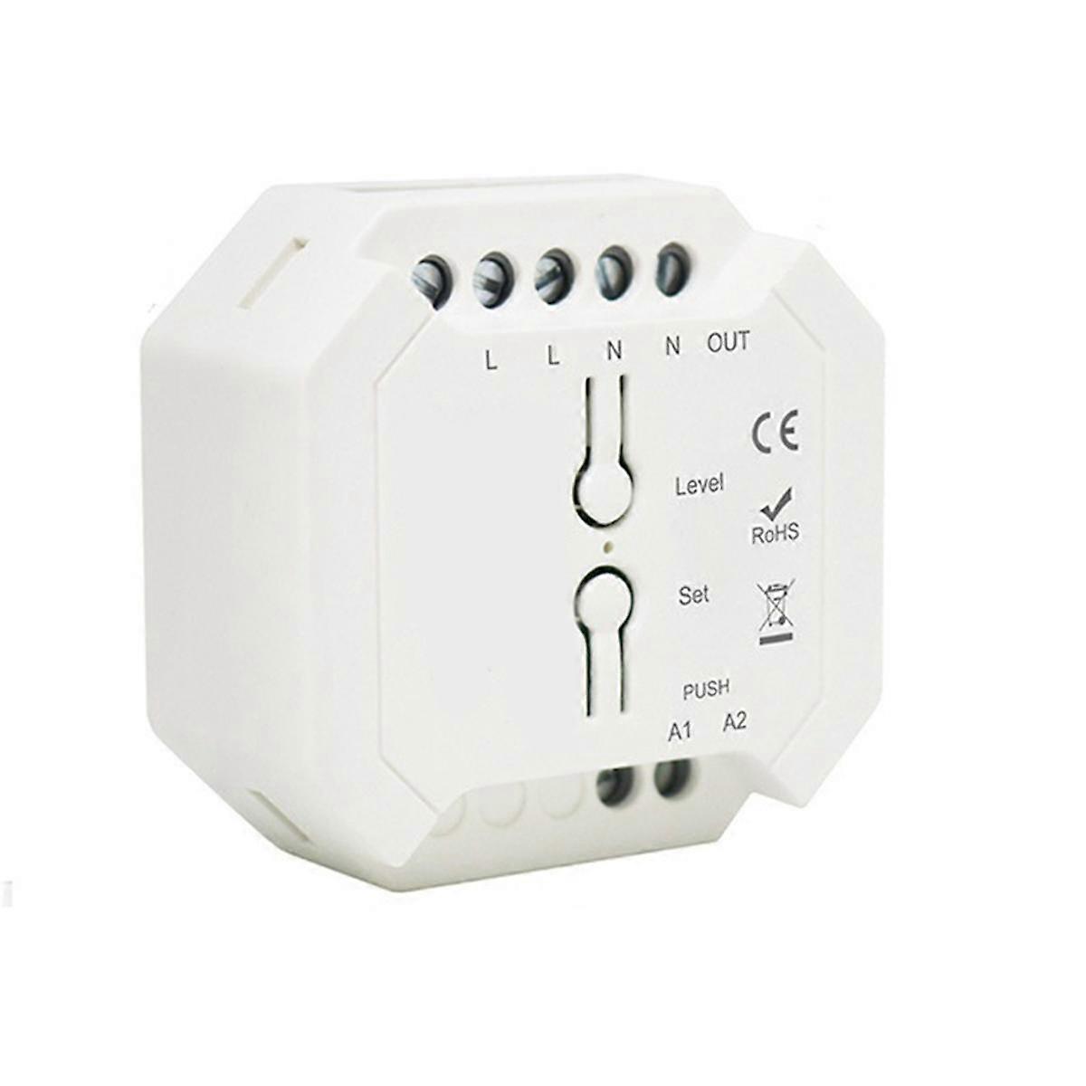 Tuya ZigBee Triac Dimmer LED Controller Smart Dimmer for Dimmable LED Lights Support Smart APP RF R