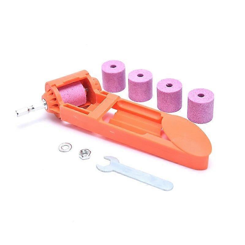 Portable Drill Bit Sharpener Corundum Grinding Wheel Drill Bit Sharpener Titanium Drill Powered Tool Parts Grinder Tools