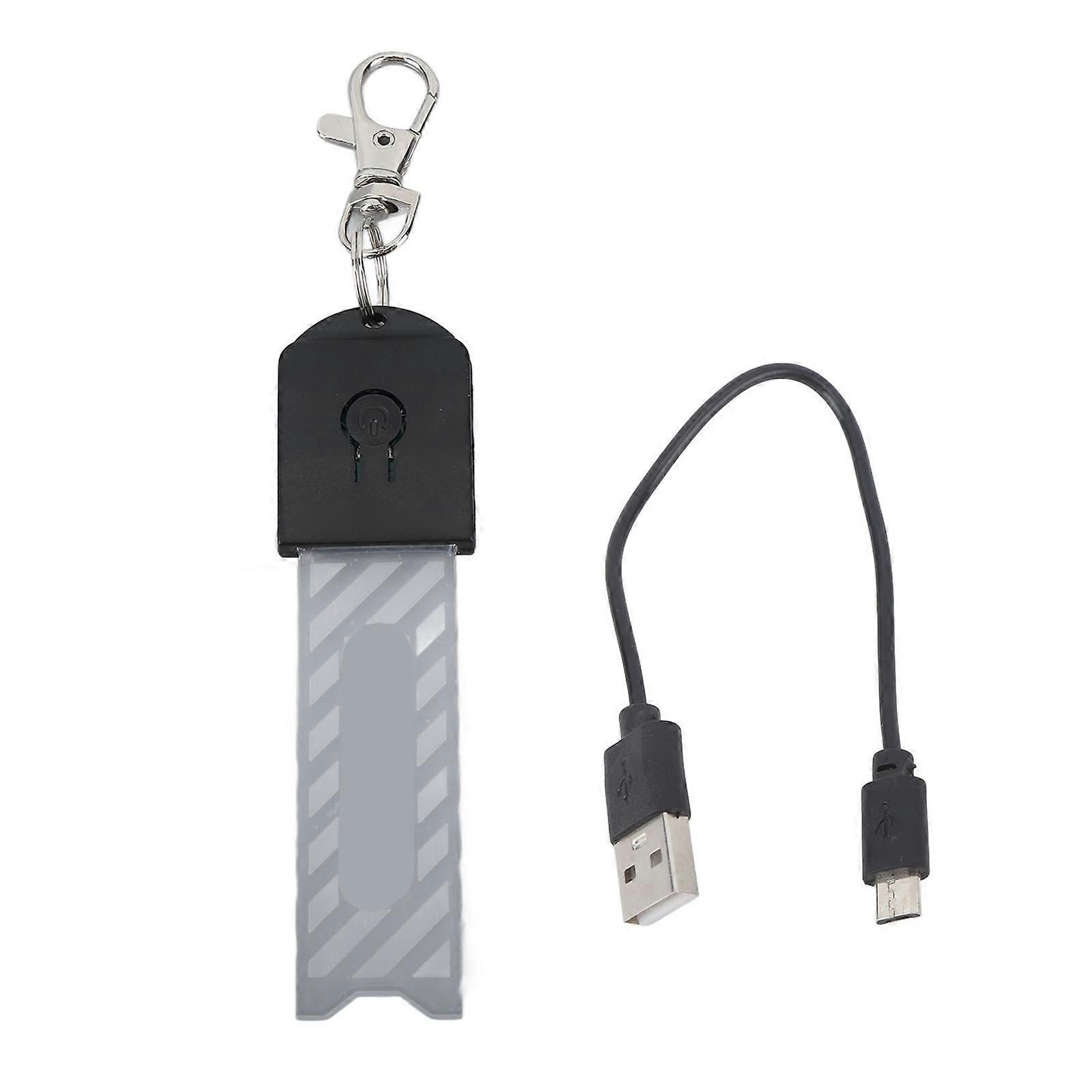 dykker fargeskiftende lite hengende lys akryl 3d nøkkelring rgb fargerikt nattlys lysende pendellampe bryllup juledekor DIY gave nøkkelring