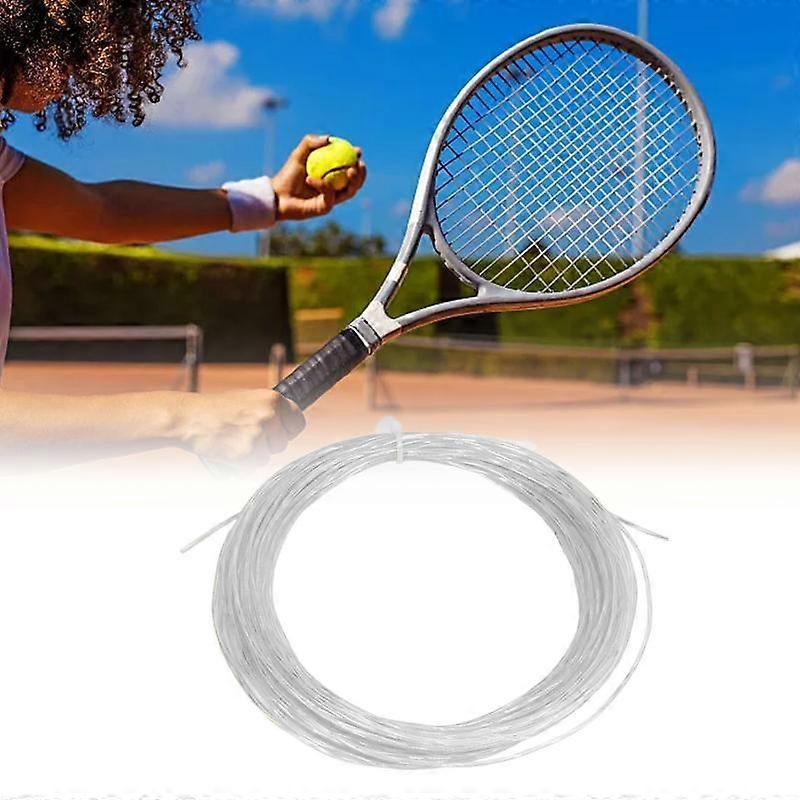 12.2m 1.30mm Tennis Rackets String Replacement Elastic Nylon Titanium Tennis Racquet Wire