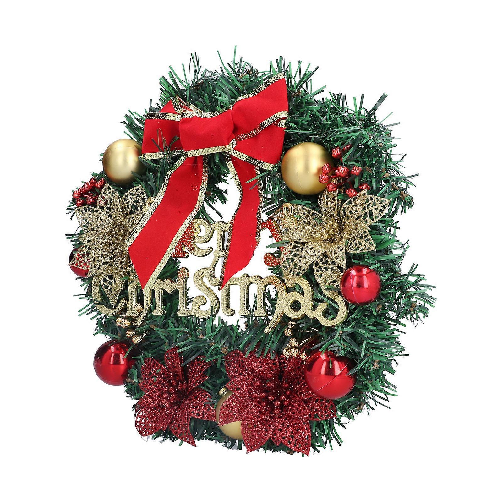 Christmas Garland Simulation Wreath for  Home Event Decor