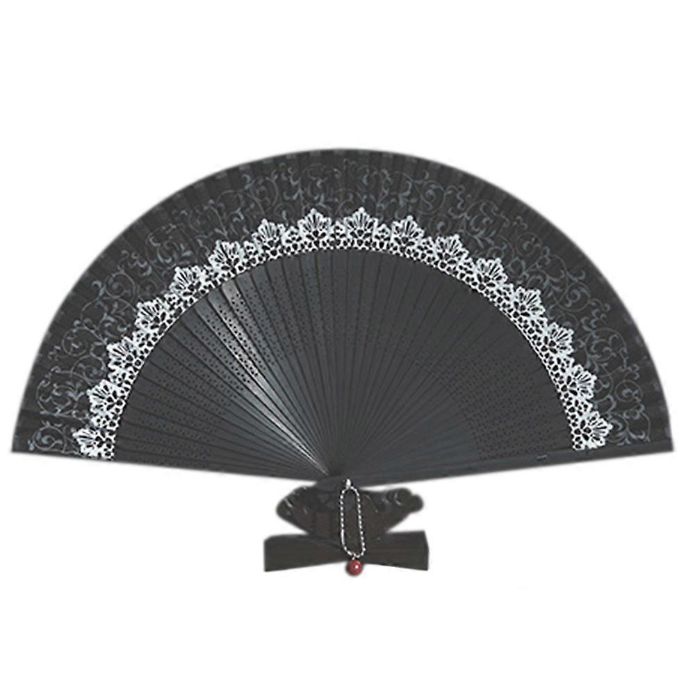 Folding fan pure handmade ribbon box