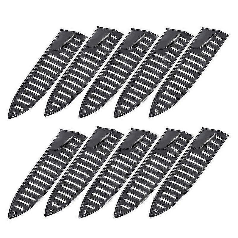10pcs 8 Inches Kitchen Cutter Guard Sheath Plastic Cutter Protector Covers