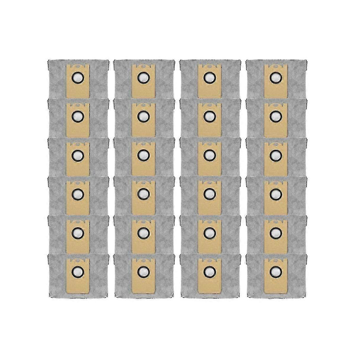 24 Pcs D Bags For Robovac L35 Hybrid Lr30 Hybrid Lr20 Auto-empty Stat, With Activated