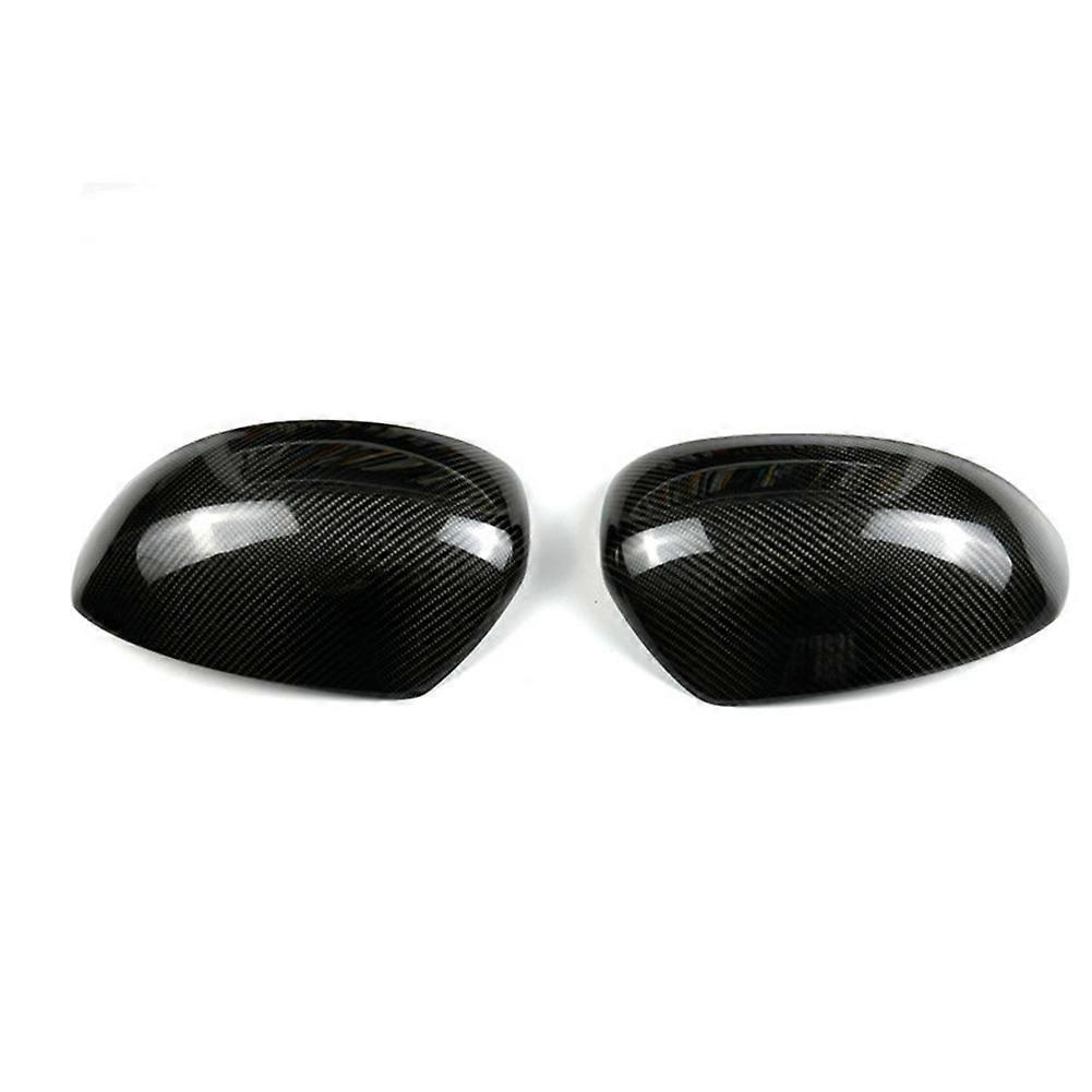 For G25 G37 2006 -2008 Real Carbon Fiber Rearview Side Mirror Cap Cover Trim