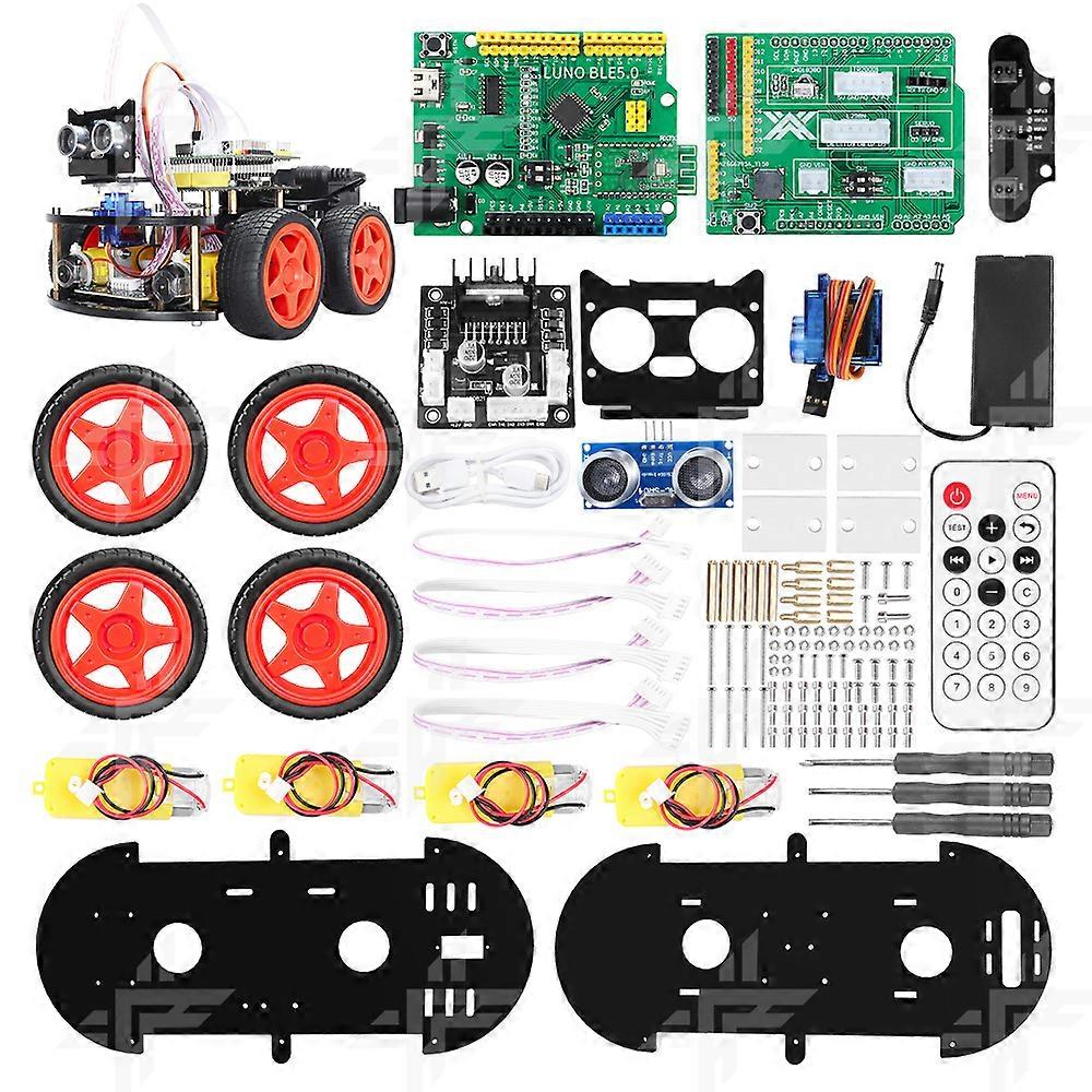 New Smart Robot Car Automation Kit For Arduino Project with Learning Programming Codes Great Fun DIY Educational Complete Set