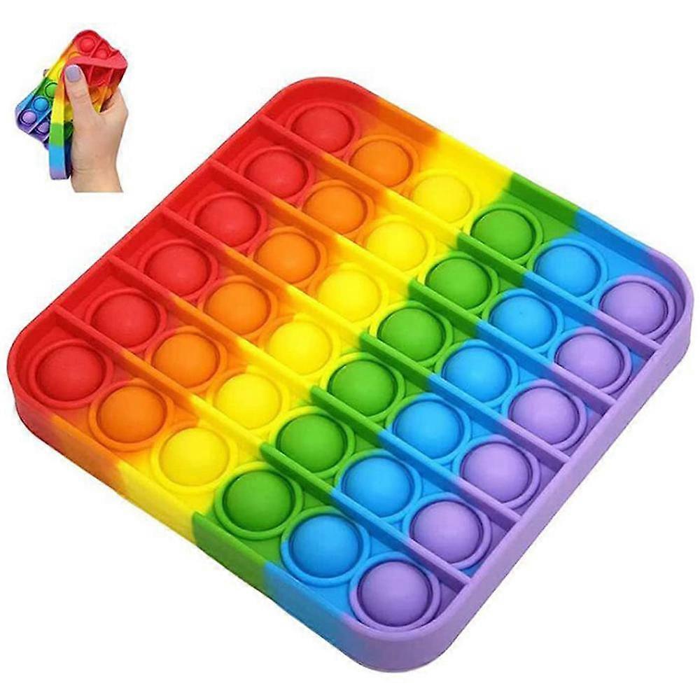 Push pop Bubble Sensory Fidget Toy Autism Special Needs Stress Reliever
