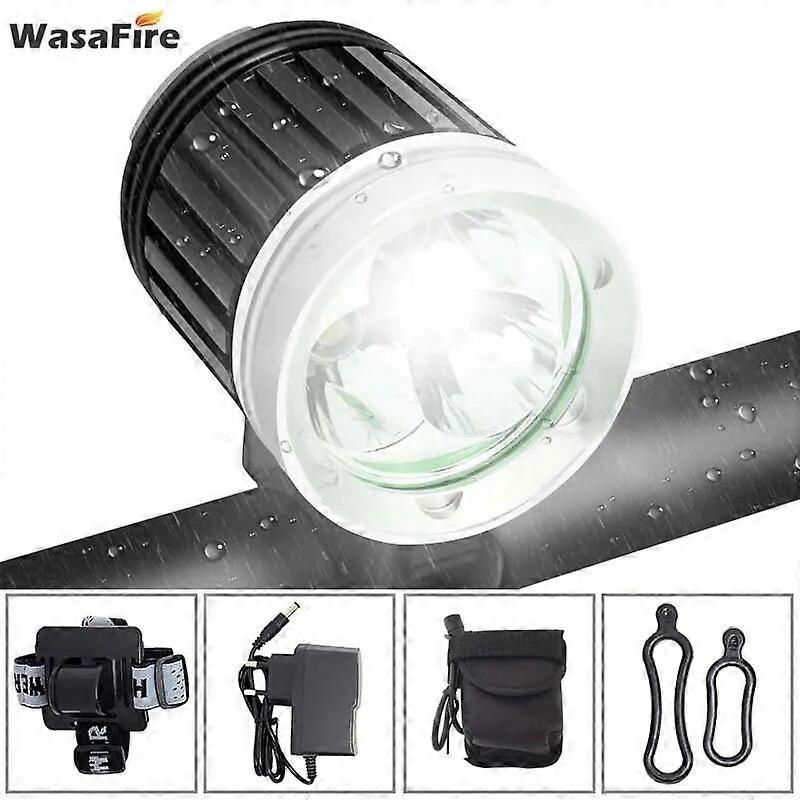 Bicycle Parts WasaFire 4000lm Bike Light 3x T6 LED Bicycle Light