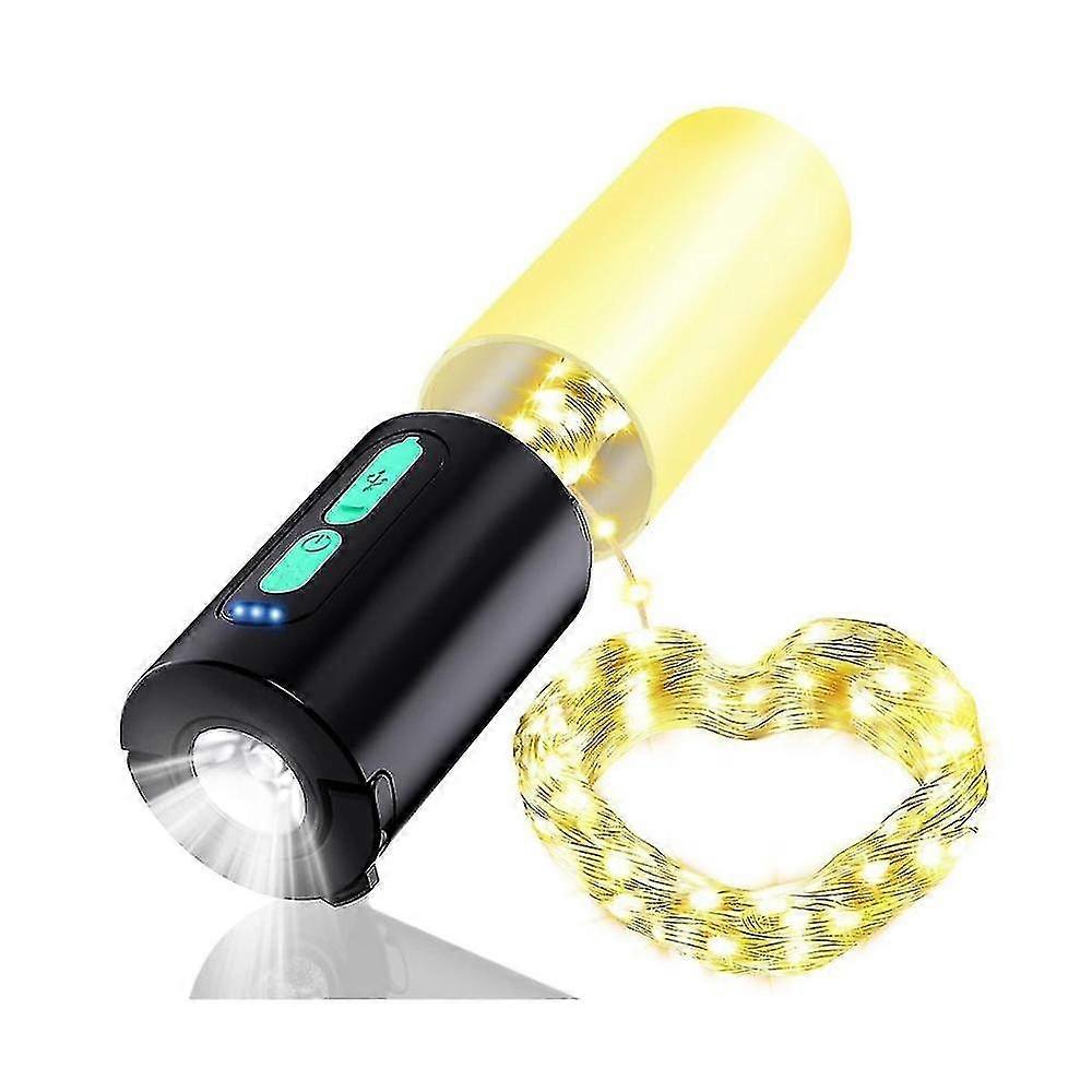 Camping ,33ft String Light With Camping Lantern,camping Lights 7 Light Modes,waterproof For Outdoor