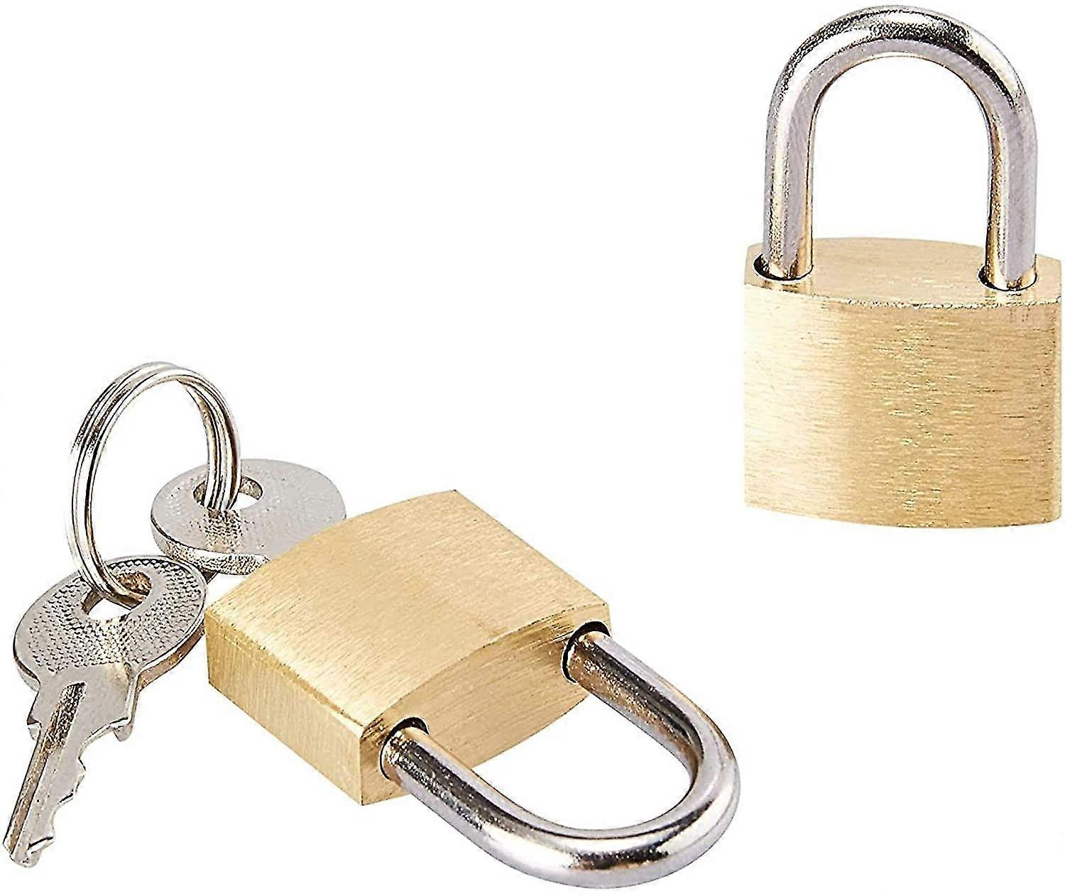 12 Pack Small Locks With Keys, Mini Padlock For Luggage, Jewelry