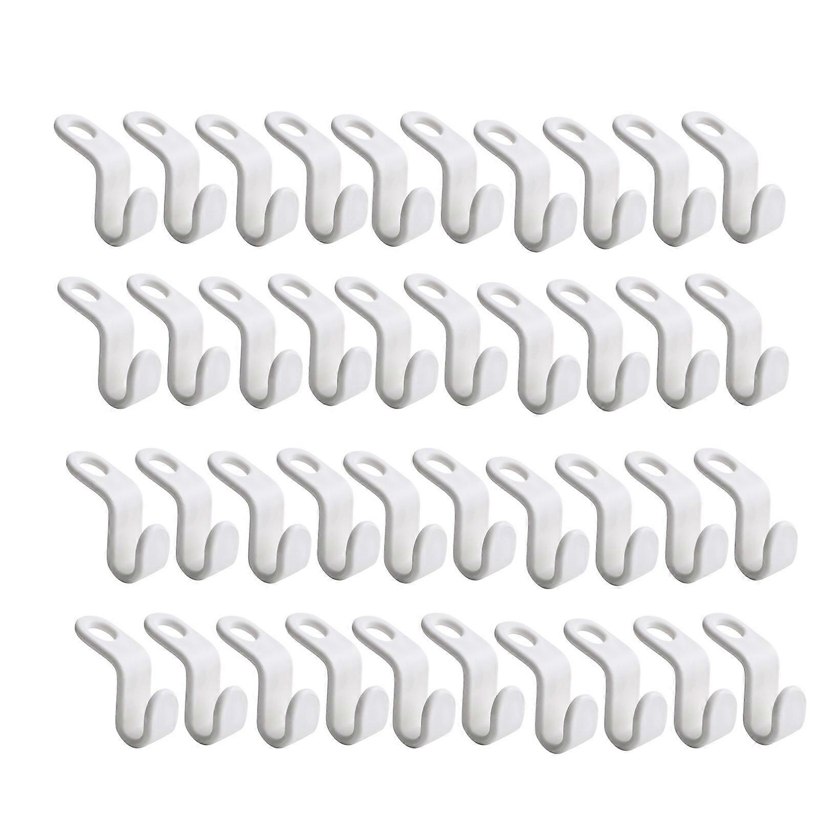 Multifunctional Wardrobe Hooks - Plastic Storage Hangers for Maximizing Closet Space