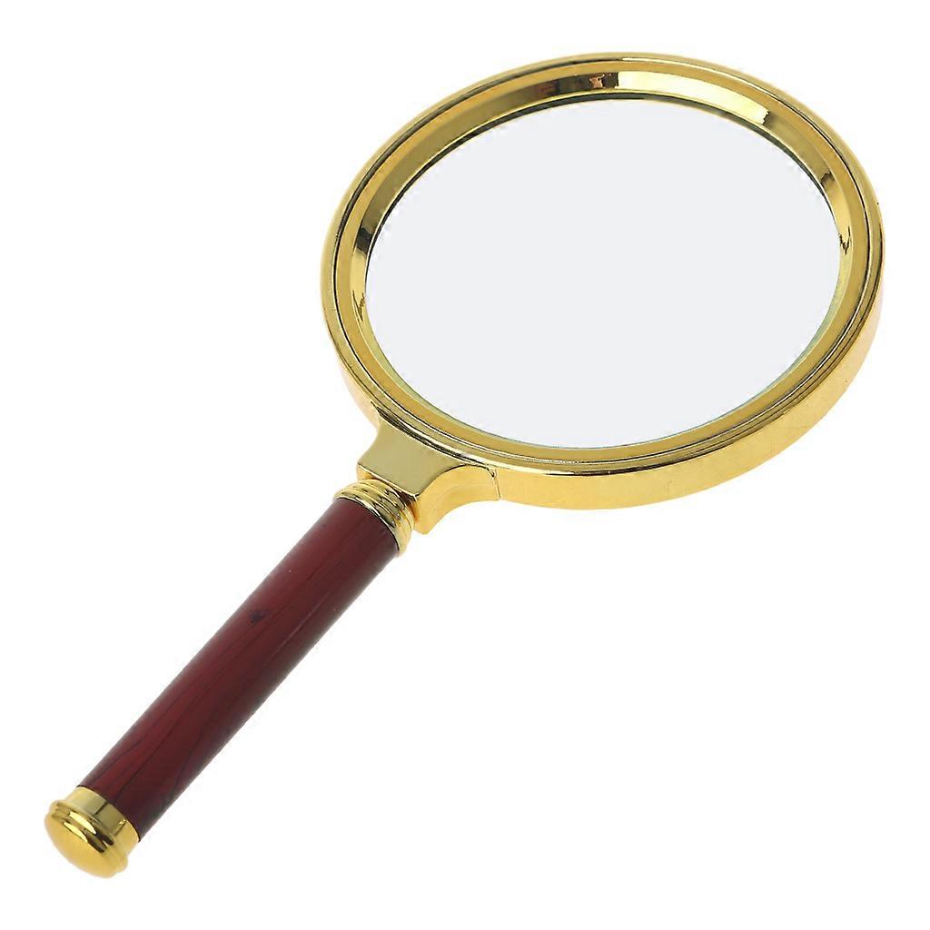 Hot 90mm Handheld 10X Magnifier Magnifier Loupe Loupe Lecture Bijoux