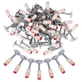 Manuelles Mini-Nagelbefestigungswerkzeug aus Stahl, 100 Stück Nagelwerkzeug für Zementwand, Nagelwandbefestigungswerkzeug