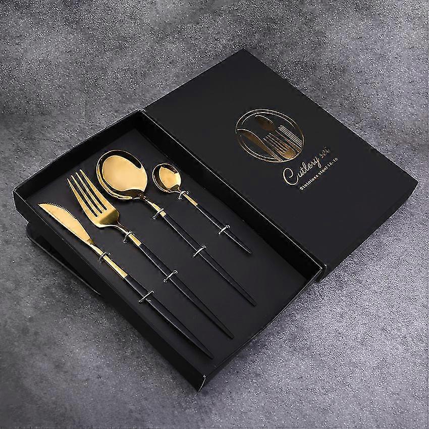 Kitchen Tableware Chopsticks Western Steak Cutlery Set (c)
