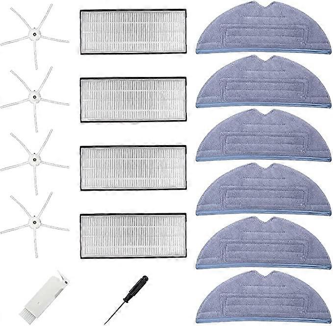 Accessories for Xiaomi Roborock S7 T7S T7 Roborock Vacuum Cleaner, Replacement Parts for Roborock S7 T7 T7 Plus Robot Vacuum Cleaner, 4*Side Brushes 4
