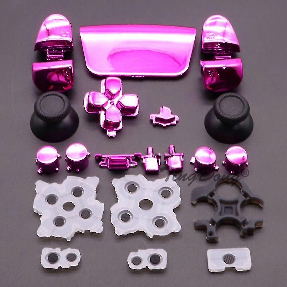 Replacement D-pad R1 L1 R2 L2 Trigger Buttons Share Options Button Set For Ps5 2.0 V2 020 Controller Conductive Rubber Pad